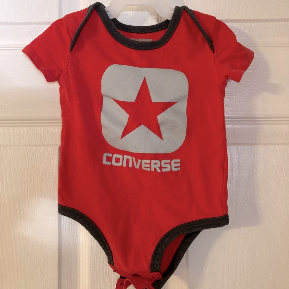 Converse onesie